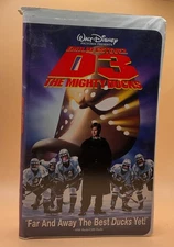 D3: The Mighty Ducks VHS Clamshell Emilio Estevez **Buy 2 Get 1 Free**
