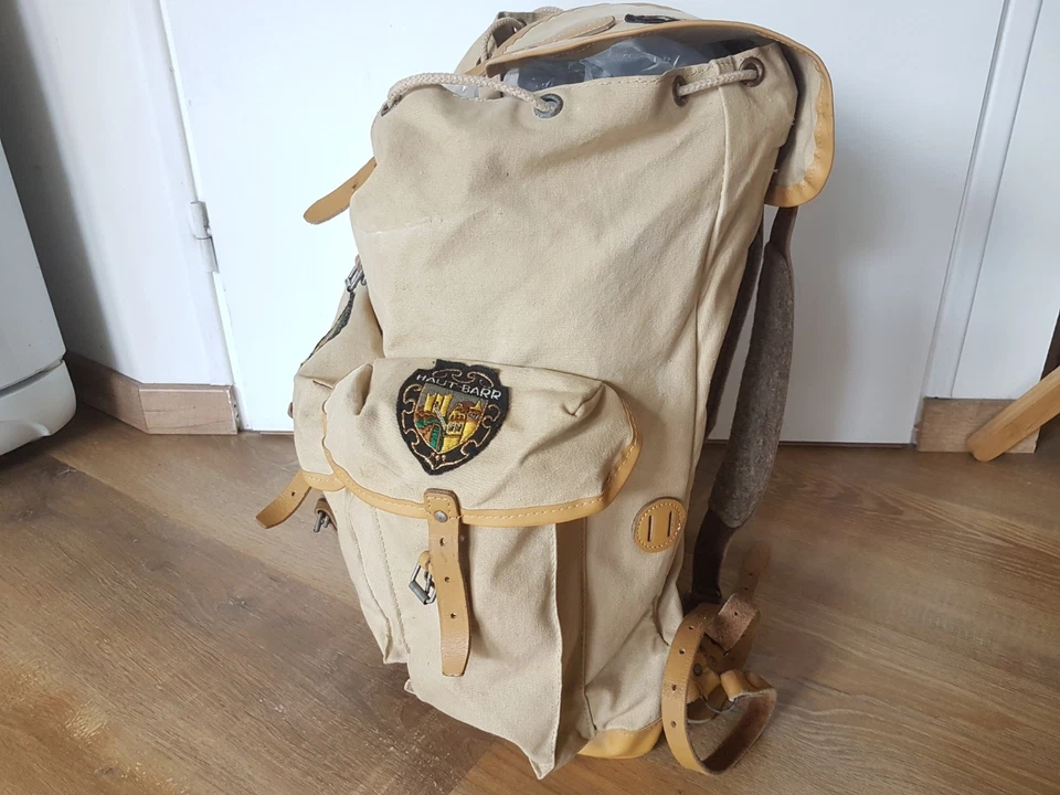 Lafuma Ancien sac à dos de randonnée vintage scoot alpinisme montagne camping - Photo 2/4