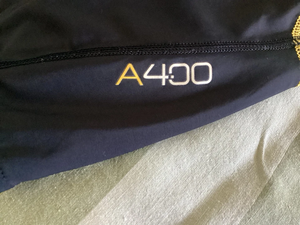 MENS SKINS A400 BLACK LONG SLEEVE COMPRESSION TOP SIZE S - Image 4 of 4