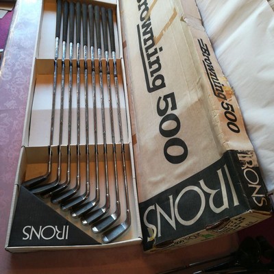 Browning 500 Iron Set 9 Pieces Vintage | eBay
