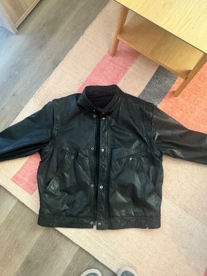 Bomber Leather Jacket Medium 