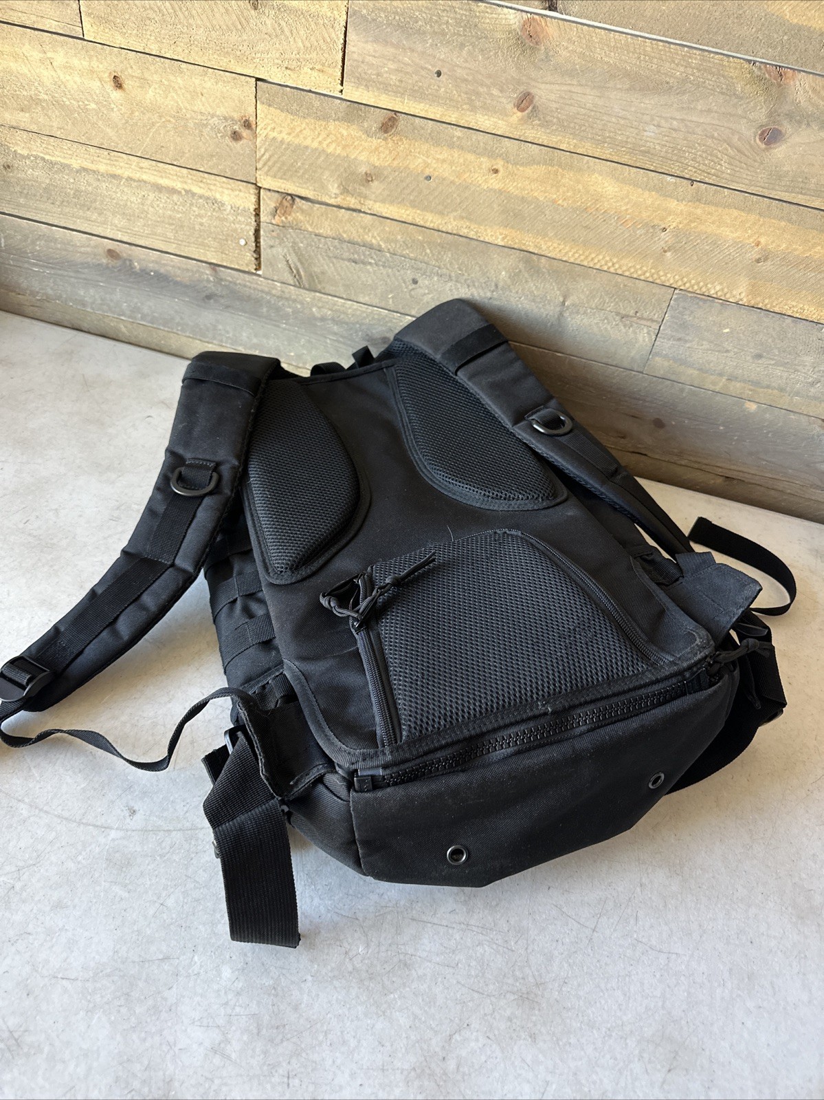 Tactical Baby Gear TBG Backpack Black Daypack Tactical Straps Pouches EXcellent