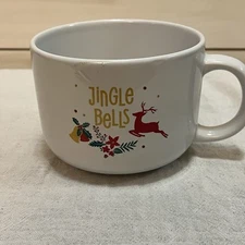 Jingle Bells Christmas Coffee Or Soup Mug