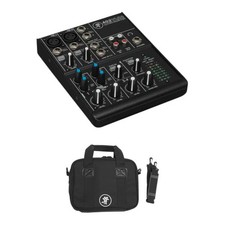 Mackie 402VLZ4 4-Channel Compact Analog Mixer with Mackie 402VLZ Mixer Bag