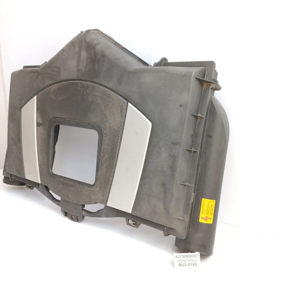 Cubierta del motor Mercedes-Benz ML350 2008-2012 con carcasa de filtro de aire A2730900201 Foto 3 de 4