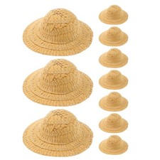 15 Pcs Mini Top Hat Miniature Hats for Crafts Model Doll Headwear