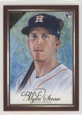 2019 Topps Gallery Canvas Wood Myles Straw #19 1u6