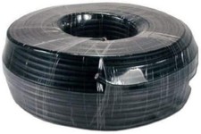 Ethernet Network Cable 100m Bulk Shielded 23AWG Shielded Gigabit CAT6 Black