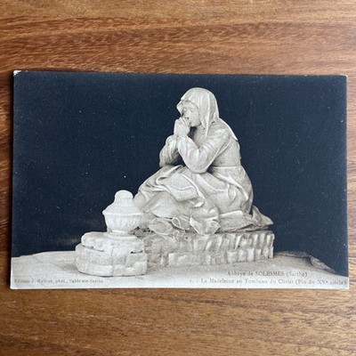 Cpa - Solesmes - Abtei / La Madeleine Au Tombeau Du Christ / E323