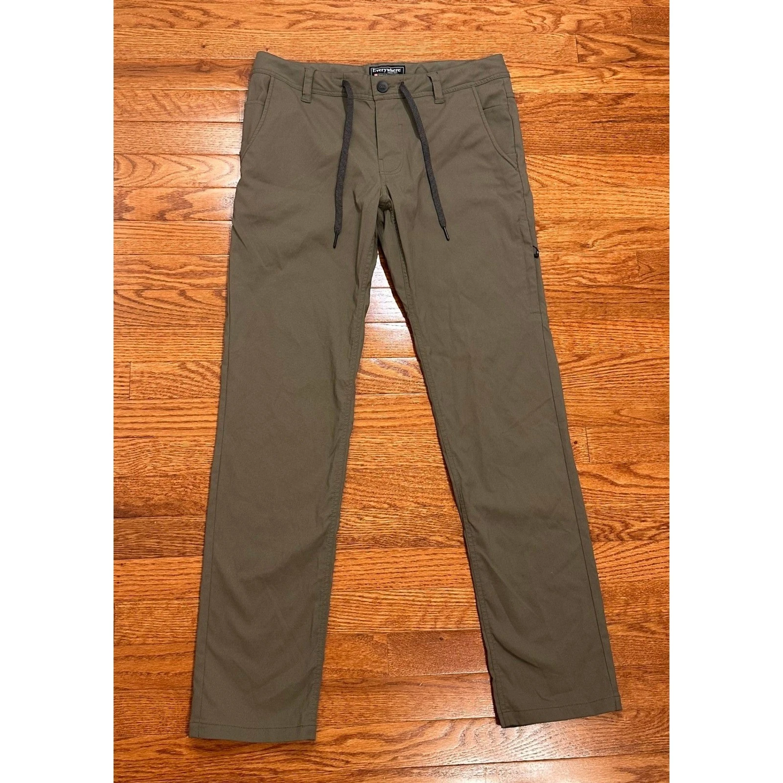 686 Everywhere Pants Slim Fit Mens 32x32 Olive Green Technical Hiking Outdoor
