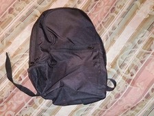 Unisex Black Backpack Size Small Great Condition, Read Info