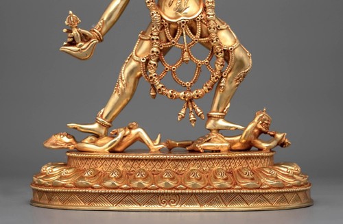 HandMade Masterpiece Tibetan Vajrayogini Hand Buddha statue figurine sculpture A - Bild 8 von 9