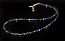 13  Ethiopian Black Opal And Sterling Silver ...