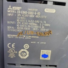 1PCS USED Mitsubishi Inverter FR-E840-0060-4-60