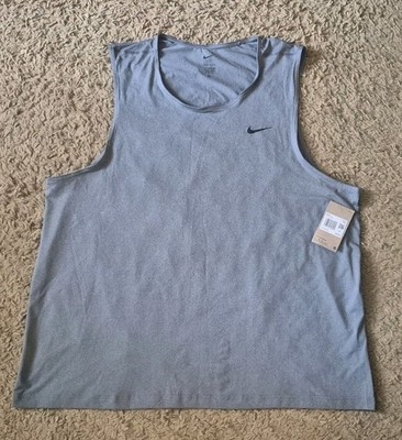 NWT Nike Primary Versatile Dri Fit Mens Tank Top 2XL Gray $45