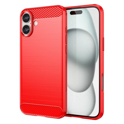 For iPhone 16 Pro Max 15 14 Plus 13 12 X 7 Brushed Texture Shockpoof Phone Case