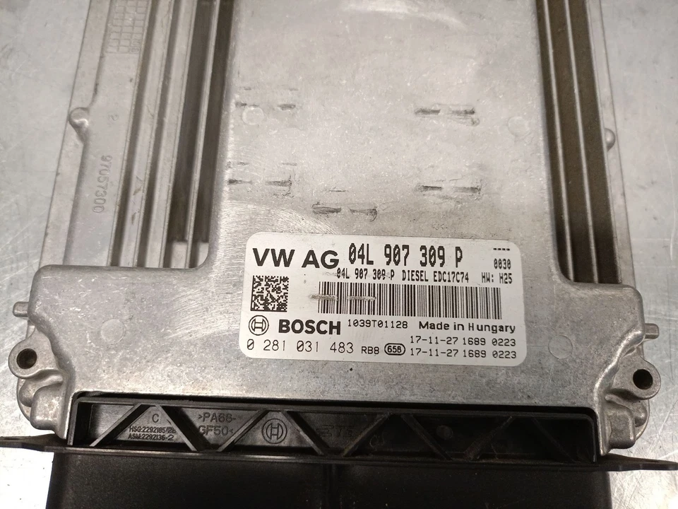 04L907309P CENTRALITA MOTOR UCE / 0281031483 BOSCH / 5450306 PARA SKODA SUPERB I - Imagen 4 de 4