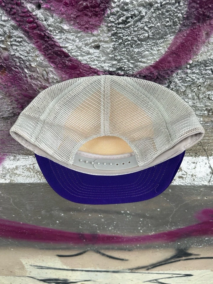 Vintage 1980s Pittsburgh Maulers Football Trucker Snap Back Hat (Dead Stock) - Image 3 of 4