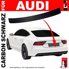 Lackschutzfolie Ladekantenschutz für Audi A7 Sportback 4G 2010-20 Carbon Schwarz