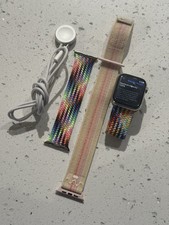 Apple Watch Series 9 45mm Stainless Steel w/blood oxygen app and three bands