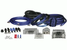 Install Bay AK01 0 Gauge Amp Kit Rca Cables Anl Fuse Holders & Complete Hardware