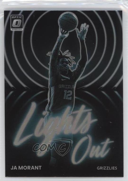 2022-23 Panini Donruss Optic Lights Out Holo Prizm Ja Morant #2 1u6