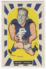 1957 VFL Kornies Mascots (25) Ken HANDS Carlton (Near Mint / Mint)