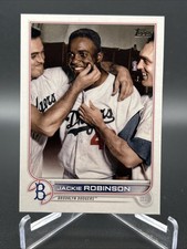 2022 Topps Update Jackie Robinson SP #US42 Short Print Image Variation