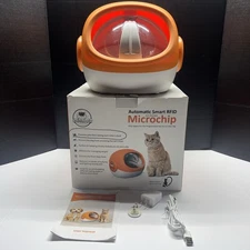 FurBabyFeeder Sphere Automatic Microchip Pet Feeder – LCD Menu - Locking Doors