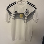 Adidas Deutschland Herren Trikot WM 2018 Heimtrikot M Weiß DFB FIFA Badge
