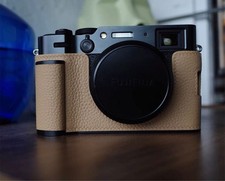Fujifilm X100VI Leather Camera Case Used Tested From Japan
