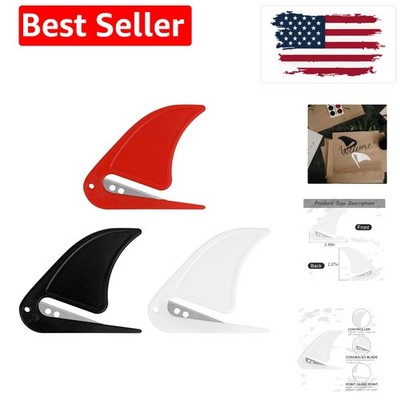 Envelope Opener, 3pcs Letter Cutter with Concealed Sharp Blade, Suitable for ...