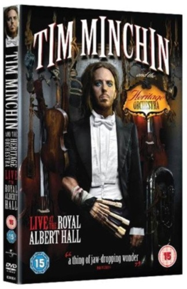 TIM MINCHIN AND THE HERITAGE ORCHESTRA LIVE AT THE ROYAL ALBERT HALL DVD
