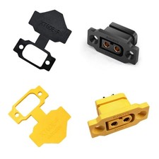 Yellow Black XT60E Female Plug Mountable XT60E-F Cover RC Accessories