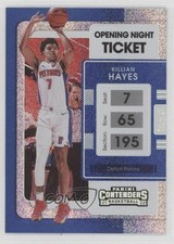 2021-22 Panini Contenders FOTL Opening Night Ticket 3/25 Killian Hayes #78 1u6