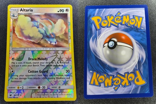 ALTARIA 80/111 RARE CRIMSON INVASION POKEMON REVERSE HOLO NM