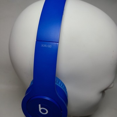 Beats By Dre Solo WIRED Model B0518 Blue Headphone NO BOX | eBay