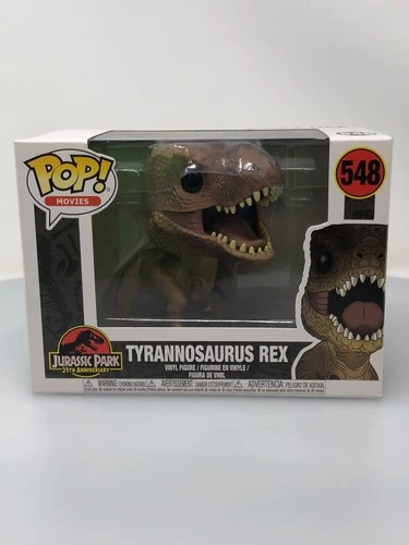 Funko POP! Movies Jurassic Park Tyrannosaurus Rex #548 Vinyl Figure DAMAGED BOX