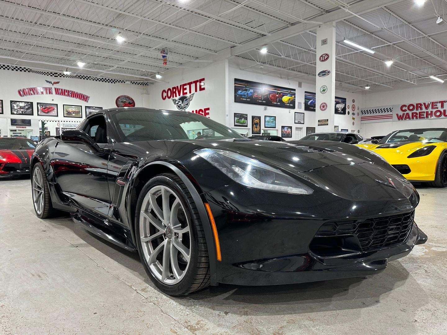 2017 [GBA] Black Chevrolet Corvette   | C7 Corvette Photo 6