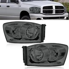 For 2006-2008 Dodge Ram 1500 2006-2009 Ram 2500 3500 Headlights Smoke Headlamp For 2006-2008 Dodge Ram 1500 2006-2009 Ram 2500 3500 Headlights Smoke Headlamp