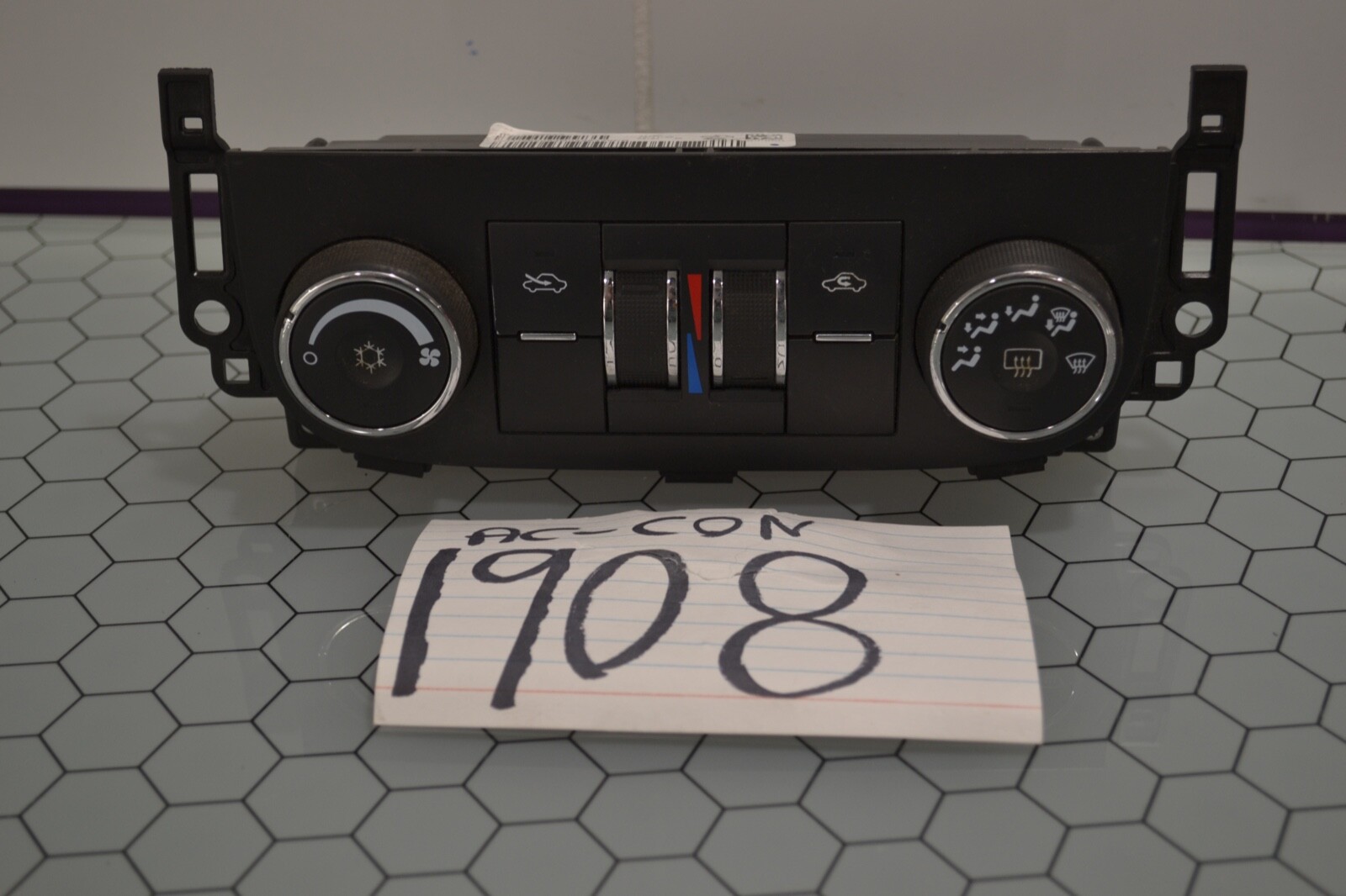 06 07 08 Chevrolet Impala AC and Heater Control Used Stock #1908-AC