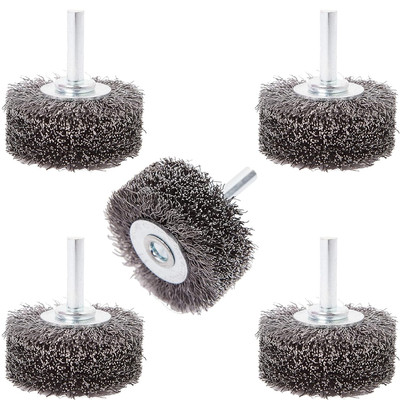 5PACK High Speed 20000RPM MRO Wire Wheel Conflex Brush 2'', 0.0118'' Coarse