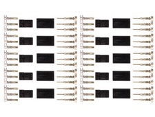 10 Paar UNI JR kompatibel Stecker + Buchse zum crimpen (20 Stück) 