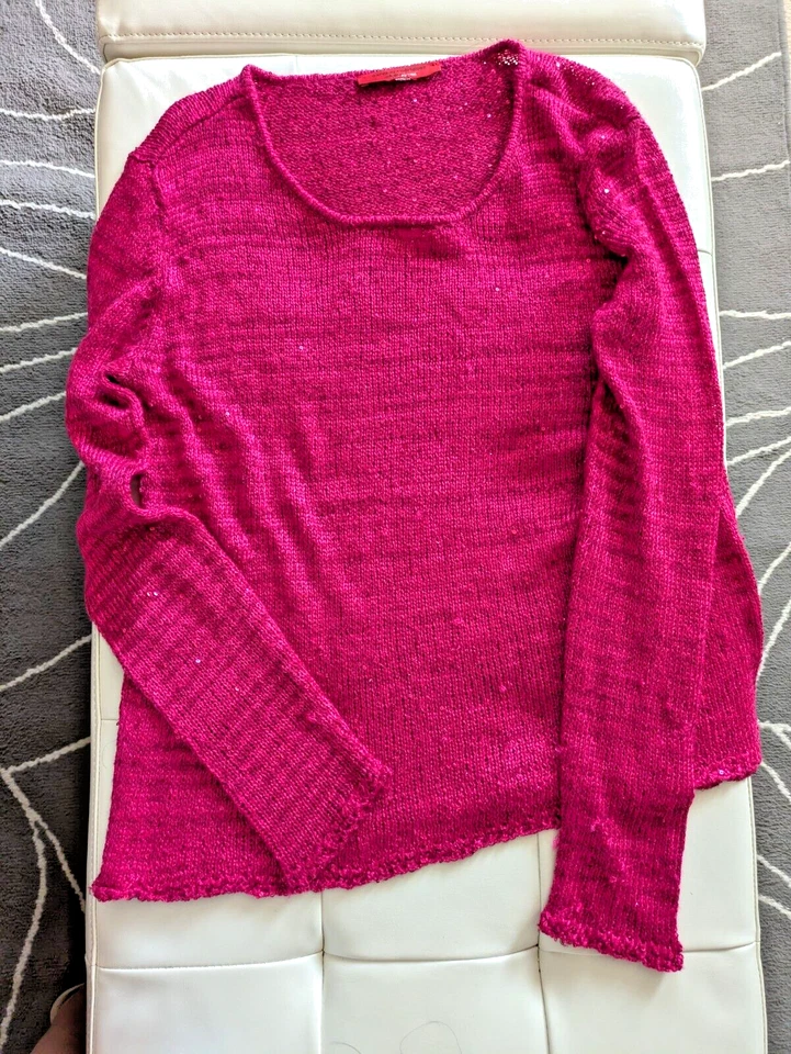 Свитер с блестками Narciso Rodriguez Design Nation Pink Berry - Изображение 4 из 4