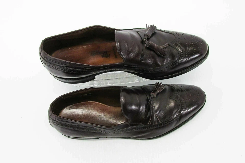 Zapato Allen Edmonds Hombre Manchester Talla 13B Cordobés Punta de Ala Mocasín Usado qp Foto 2 de 4