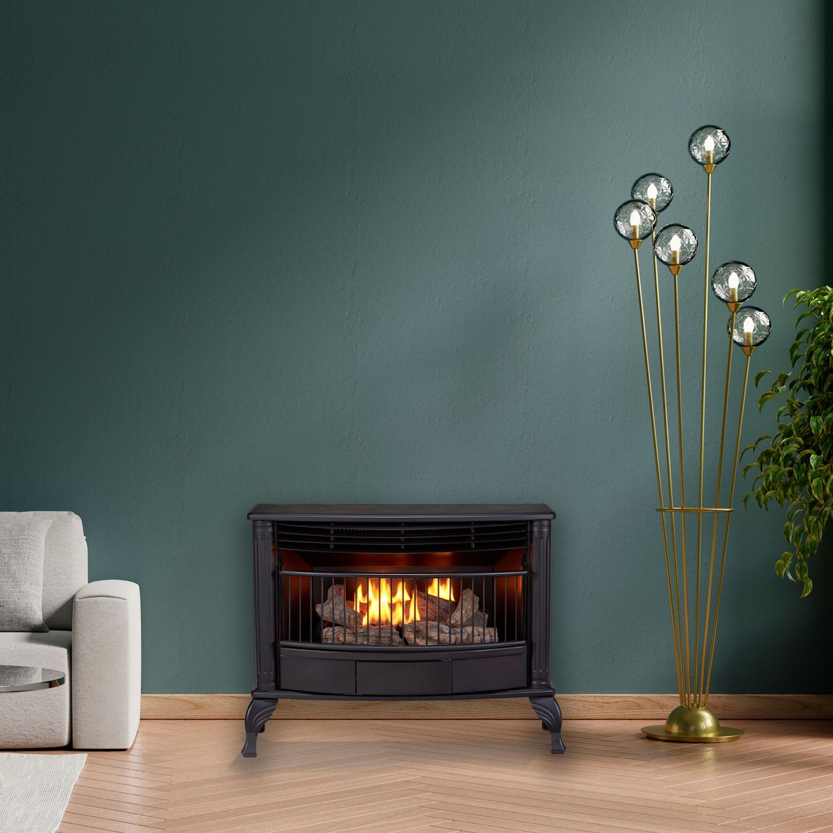 Procom Freestanding Propane Heater 25000 Btu Procom Propane Heater