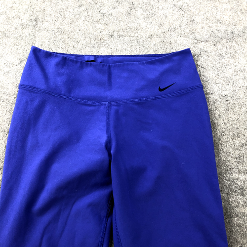 Nike Leggings Womens Small Blue Compression Dri Fit Gym Recycled - Foto 4 di 10