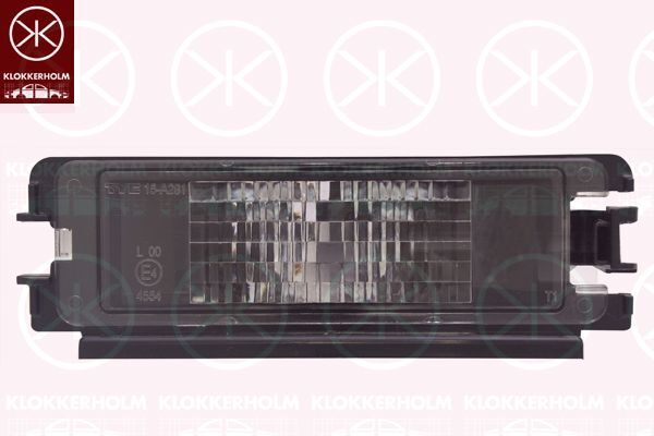 Neu Nummern Kennzeichenleuchte - L/R - FüR Dacia Logan II 2008-2018 X1-image