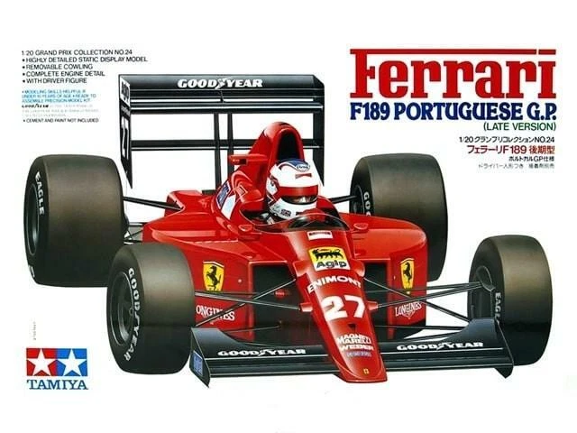 TAMIYA 20024 1:20 Ferrari F189 Portuguese Gp (Late Version) | eBay