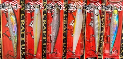 LUCKY CRAFT SLENDER POINTER 112MR Suspending (5ft) Jerkbait 4 3/8  1/2 oz  -PICK